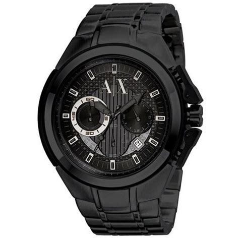 reloj armani exchange negro|armani exchange watch under 5000.